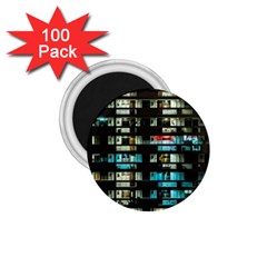 Architectural Design Architecture Building Cityscape 1 75  Magnets (100 Pack)  by Pakrebo