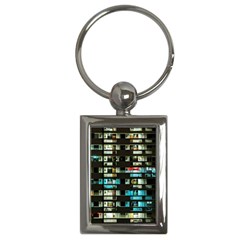 Architectural Design Architecture Building Cityscape Key Chain (rectangle) by Pakrebo