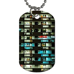 Architectural Design Architecture Building Cityscape Dog Tag (two Sides)