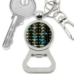 Architectural Design Architecture Building Cityscape Bottle Opener Key Chain by Pakrebo