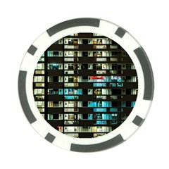 Architectural Design Architecture Building Cityscape Poker Chip Card Guard (10 Pack) by Pakrebo