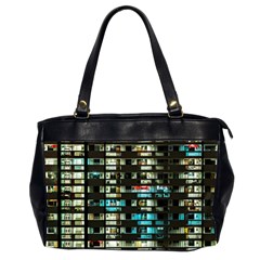 Architectural Design Architecture Building Cityscape Oversize Office Handbag (2 Sides) by Pakrebo