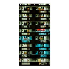 Architectural Design Architecture Building Cityscape Shower Curtain 36  X 72  (stall)  by Pakrebo