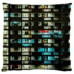 Architectural Design Architecture Building Cityscape Large Cushion Case (two Sides) by Pakrebo