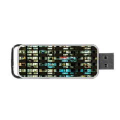 Architectural Design Architecture Building Cityscape Portable Usb Flash (two Sides) by Pakrebo