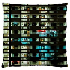 Architectural Design Architecture Building Cityscape Standard Flano Cushion Case (one Side) by Pakrebo