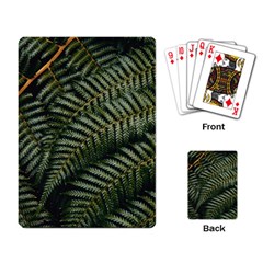 Green Leaves Photo Playing Cards Single Design (rectangle) by Pakrebo