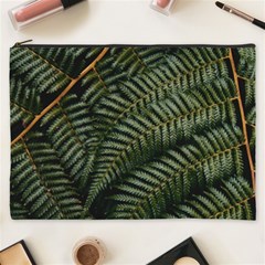 Green Leaves Photo Cosmetic Bag (xxxl) by Pakrebo