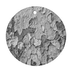 Nature Texture Print Ornament (Round)