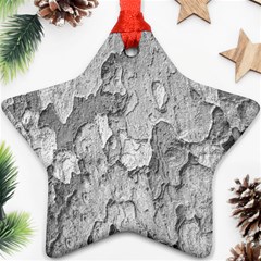 Nature Texture Print Star Ornament (two Sides)