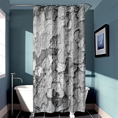 Nature Texture Print Shower Curtain 36  X 72  (stall)  by dflcprintsclothing