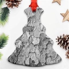 Nature Texture Print Christmas Tree Ornament (two Sides) by dflcprintsclothing