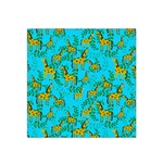 Cute Giraffes Pattern Satin Bandana Scarf Front