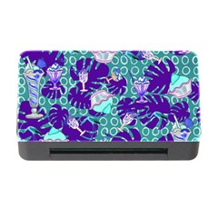 Ice Cream Tropical Pattern Blue Memory Card Reader with CF