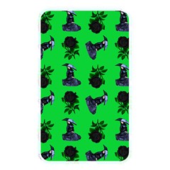 Gothic Girl Rose Green Pattern Memory Card Reader (rectangular) by snowwhitegirl