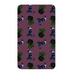 Gothic Girl Rose Mauve Pattern Memory Card Reader (rectangular) by snowwhitegirl