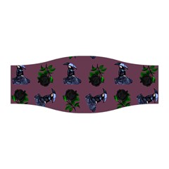 Gothic Girl Rose Mauve Pattern Stretchable Headband by snowwhitegirl