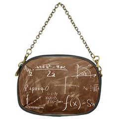 Mathematics Brown Chain Purse (two Sides) by snowwhitegirl