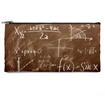 Mathematics Brown Pencil Cases Front