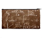 Mathematics Brown Pencil Cases Back