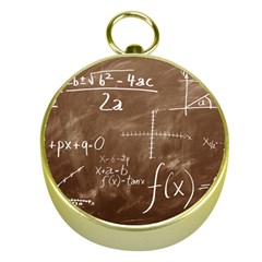 Mathematics Brown Gold Compasses by snowwhitegirl