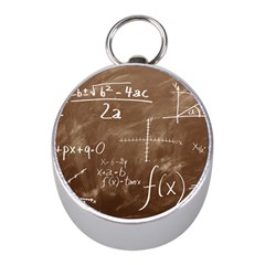 Mathematics Brown Mini Silver Compasses by snowwhitegirl