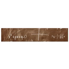 Mathematics Brown Small Flano Scarf by snowwhitegirl