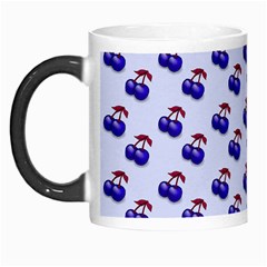 Retro Blue Cherries Morph Mugs