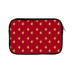 Peeled Banana On Red Apple Ipad Mini Zipper Cases by snowwhitegirl