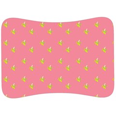 Peeled Banana On Pink Velour Seat Head Rest Cushion by snowwhitegirl