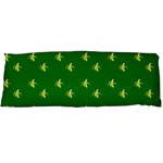 Peeled Banana On Green Body Pillow Case Dakimakura (Two Sides) Back