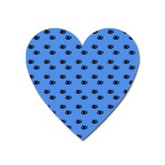 Blue Eyes Heart Magnet by snowwhitegirl