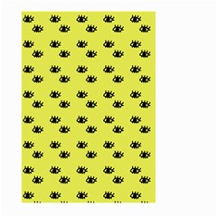 Yellow Eyes Large Garden Flag (two Sides) by snowwhitegirl