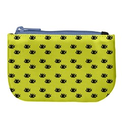 Yellow Eyes Large Coin Purse