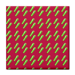 Ice Freeze Pink Pattern Tile Coasters by snowwhitegirl