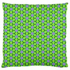 Pattern Green Large Cushion Case (one Side) by Mariart