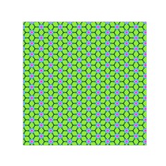 Pattern Green Small Satin Scarf (square) by Mariart