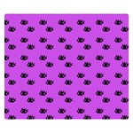 Purple Eyes Double Sided Flano Blanket (Small)  50 x40  Blanket Front