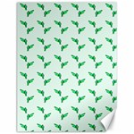 Green Parrot Pattern Canvas 12  x 16  11.86 x15.41  Canvas - 1