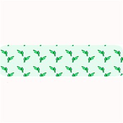 Green Parrot Pattern Large Bar Mats by snowwhitegirl