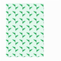 Green Parrot Pattern Large Garden Flag (two Sides) by snowwhitegirl