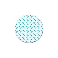 Blue Parrot Pattern Golf Ball Marker (4 Pack) by snowwhitegirl