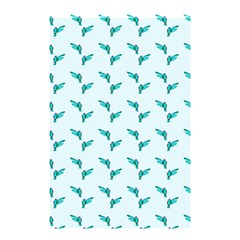 Blue Parrot Pattern Shower Curtain 48  X 72  (small) 