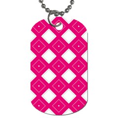 Pattern Texture Dog Tag (two Sides)