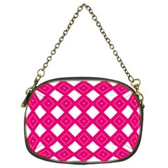 Pattern Texture Chain Purse (one Side)