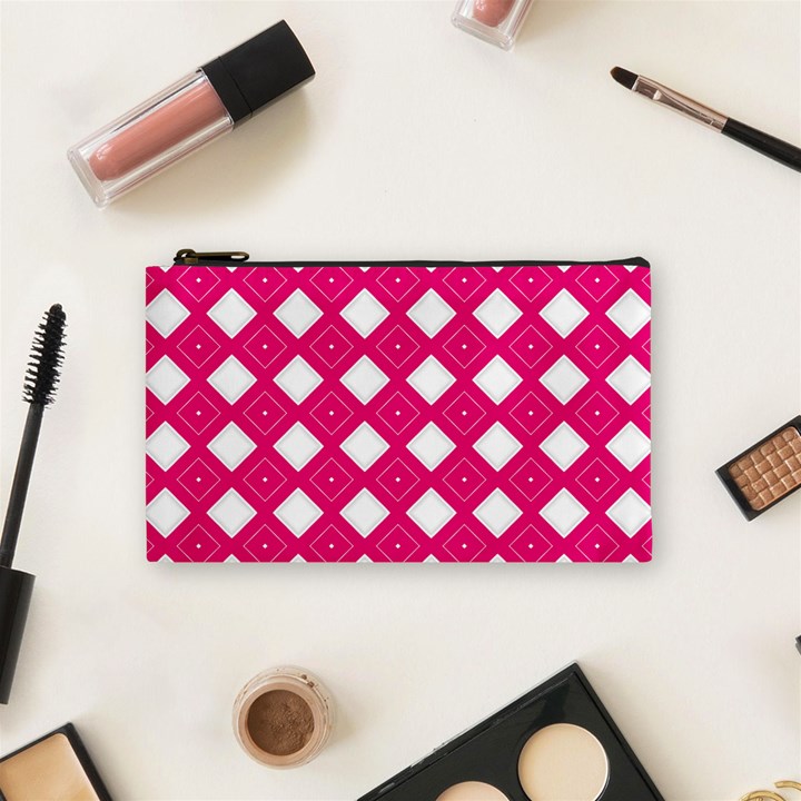 Pattern Texture Cosmetic Bag (Small)