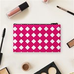 Pattern Texture Cosmetic Bag (Small) Back