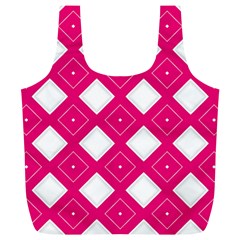 Pattern Texture Full Print Recycle Bag (xl)