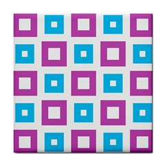 Pattern Plaid Tile Coasters by HermanTelo