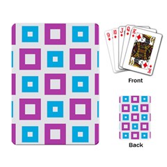 Pattern Plaid Playing Cards Single Design (rectangle)